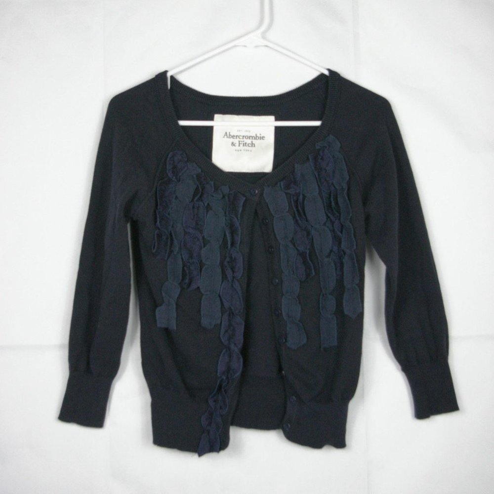 Abercrombie & Fitch Classic Knit Cardigan L  W101